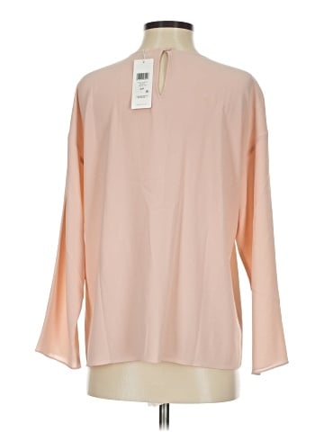 Eileen Fisher Long Sleeve Silk Top (view 2)