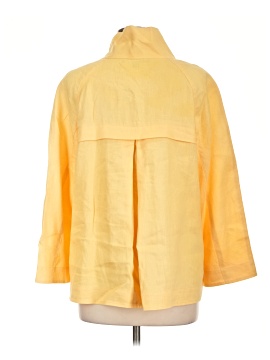 Lafayette 148 New York 3/4 Sleeve Button-Down Shirt (view 2)