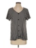 Cuddl Duds Black Short Sleeve Top Size S - photo 1