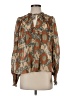 Ulla Johnson Brown Long Sleeve Blouse Size 4 - photo 1