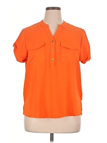 Harve Benard Short Sleeve Blouse (view 1)