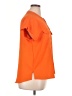 Harve Benard 100% Polyester Orange Short Sleeve Blouse Size XL - photo 4