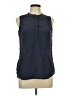 Banana Republic 100% Silk Blue Blouse Size 10 - photo 1