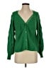 Me369 100% Wool Green Wool Cardigan Size S - photo 1