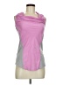 LA Made 100% Silk Pink Sleeveless Silk Top Size M - photo 1
