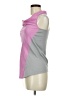LA Made 100% Silk Pink Sleeveless Silk Top Size M - photo 5