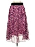 Lularoe 100% Polyester Animal Print Purple Casual Skirt Size S - photo 1