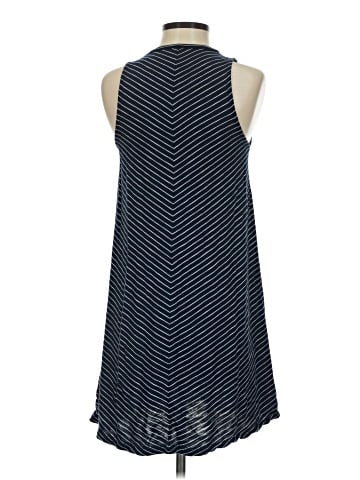 Madewell Highpoint Tank Dress in Chevron Stripe (view 2)