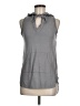 Ginger G. Gray Sleeveless T-Shirt Size M - photo 1