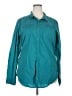 Structure Teal Long Sleeve Button-Down Shirt Size XXL - photo 1