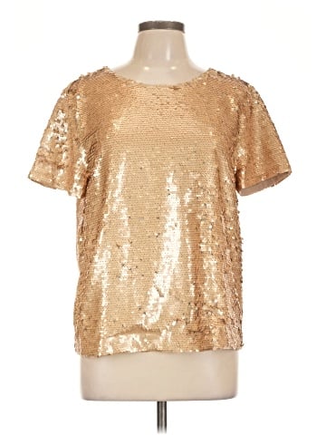 J.Crew Factory Store Short Sleeve Top - front