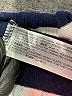 MNG Stripes Ivory Blue Turtleneck Sweater Size XXL - photo 8