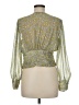 Zara Green Long Sleeve Blouse Size M - photo 2