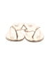 Lauren Conrad Gold Flip Flops Size 10 - photo 2