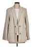 H By Halston Stripes Tan Blazer Size L - photo 1