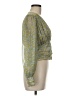 Zara Green Long Sleeve Blouse Size M - photo 4