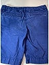 Burberry 100% Cotton Solid Blue Cargo Shorts Size 10T - photo 5