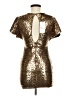 Hancy Metallic Gold Cocktail Dress Size M - photo 2