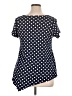 Star Vixen Polka Dots Blue Short Sleeve T-Shirt Size XL - photo 2