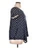 Star Vixen Polka Dots Blue Short Sleeve T-Shirt Size XL - photo 4