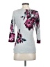 White House Black Market Floral Gray Pullover Sweater Size XS - photo 2