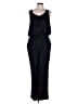 Ann Taylor LOFT 100% Polyester Solid Black Jumpsuit Size L - photo 1