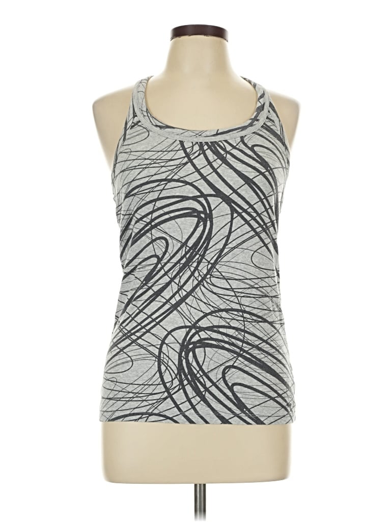 Pre-owned C9 By Champion Tank Top Silver Halter Neckline Tops