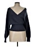 Love Tree Blue Black Cardigan Size L - photo 1