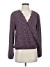 Nine Britton 100% Polyester Purple Long Sleeve Blouse Size S - photo 1