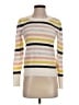 Ann Taylor LOFT Stripes Ivory Turtleneck Sweater Size XS - photo 1