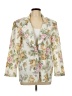 Blair Boutique Floral Ivory Blazer Size 12 - photo 1