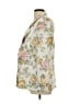 Blair Boutique Floral Ivory Blazer Size 12 - photo 5