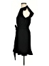 Ann Taylor LOFT Solid Black Casual Dress Size 4 - photo 5