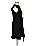 Ann Taylor LOFT Solid Black Casual Dress Size 4 - photo 4