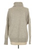 Tahari Chevron-herringbone Gray Turtleneck Sweater Size L - photo 2