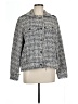 Lulu-B 100% Polyester Houndstooth Gray Jacket Size L - photo 1