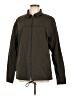 Assorted Brands Solid Green Jacket Size L - photo 1