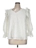shopthemint.com Ivory 3/4 Sleeve Blouse Size XL - photo 1