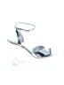Jeffrey Campbell Silver Sandals Size 6 1/2 - photo 1