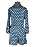 Diane von Furstenberg 100% Silk Polka Dots Blue Romper Size 0 - photo 2