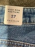 PacSun Blue Denim Shorts Size 27 waist - photo 4