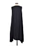 Foil Solid Black Casual Dress Size 8 - photo 2
