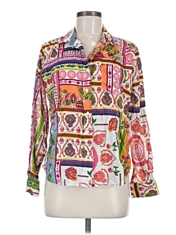 Calypso St. Barth Long Sleeve Blouse (view 1)