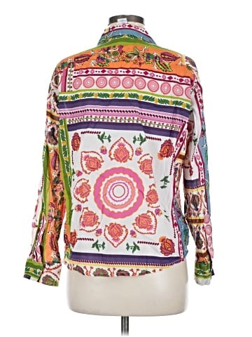 Calypso St. Barth Long Sleeve Blouse (view 2)