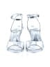 Jeffrey Campbell Silver Sandals Size 6 1/2 - photo 2