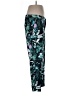 Banana Republic 100% Polyester Tropical Teal Casual Pants Size 10 - photo 4