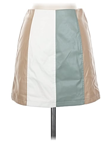 Alya Faux Leather Skirt (view 1)