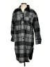 H&M 100% Polyester Gray Coat Size XS - photo 1