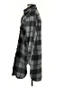 H&M 100% Polyester Gray Coat Size XS - photo 5