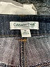 Coldwater Creek Chevron-herringbone Blue Jeans Size 12 - photo 7